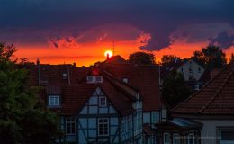 Celle in the evening